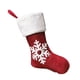 thumbnail image 5 of Naiovety Calcetín de Navidad bordado personalizado Saco rojo de lujo Santa Deluxe Christmas Type2 NO2, 5 of 6
