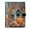 Birdhouse and Colorful Birds, variant on Leather Notebook with Pen Holder Writing Notepad Includes 100 Pages Lined Journal Beautiful Red Bird