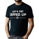 thumbnail image 1 of Jeff Needs This "Let'S Get Jeffed Up" Faded Beer Shirt T-Shirt, 100% Cotton, Halloween Thanksgiving Christmas Gift for Men Women Family Friends, S-XXXL, Black, 1 of 8