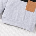 thumbnail image 5 of NOLDARES Toddler Baby Boy Clothes Set 2pcs Graphic Print Long Sleeve Sweatshirt Pullover and Casual Pants Fall Winter Outfits Clothing(Black,2-3 Y), 5 of 7