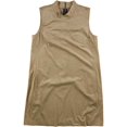 thumbnail image 1 of Alfani Womens Faux Suede Shift Dress, Marrón, 16, 1 of 2