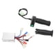 thumbnail image 5 of Empuñadura Del Acelerador, Controlador De Velocidad Del Motor A Prueba De Arañazos Empuñadura De Giro Del Acelerador 12V 250W Fácil De Instalar Caucho De Aleación De Aluminio ANGGREK Otros, 5 of 8