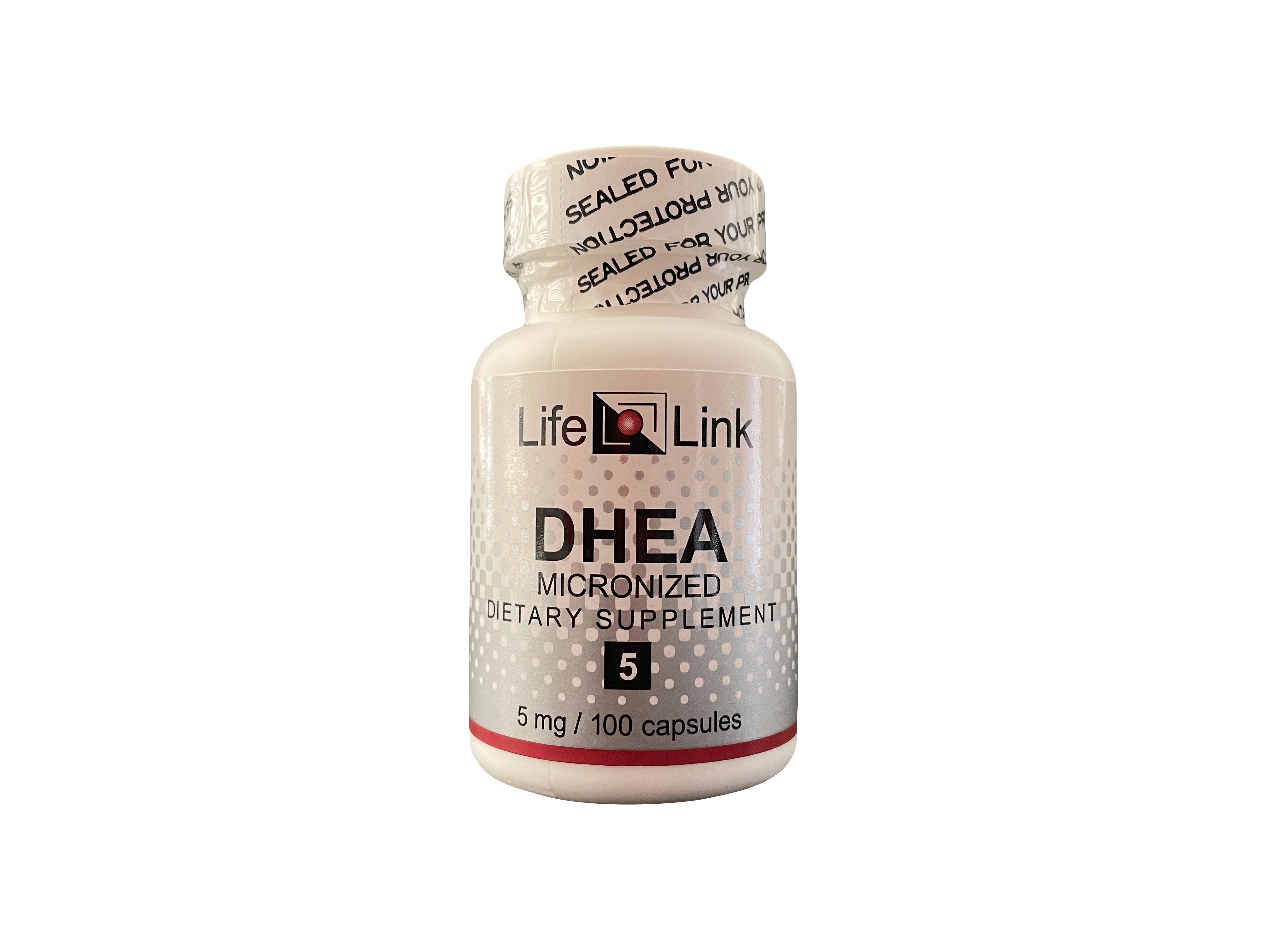 LifeLink's DHEA MonoDEA (dehydroepiandrosterone) 5 mg x 100 capsules