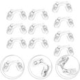 thumbnail image 3 of ABPETE 5 Pairs Eyeglasses Bridge Pads Glasses Bridge Strap Pads Soft Silicone Anti Slip Nosepads Replacement for, 3 of 9