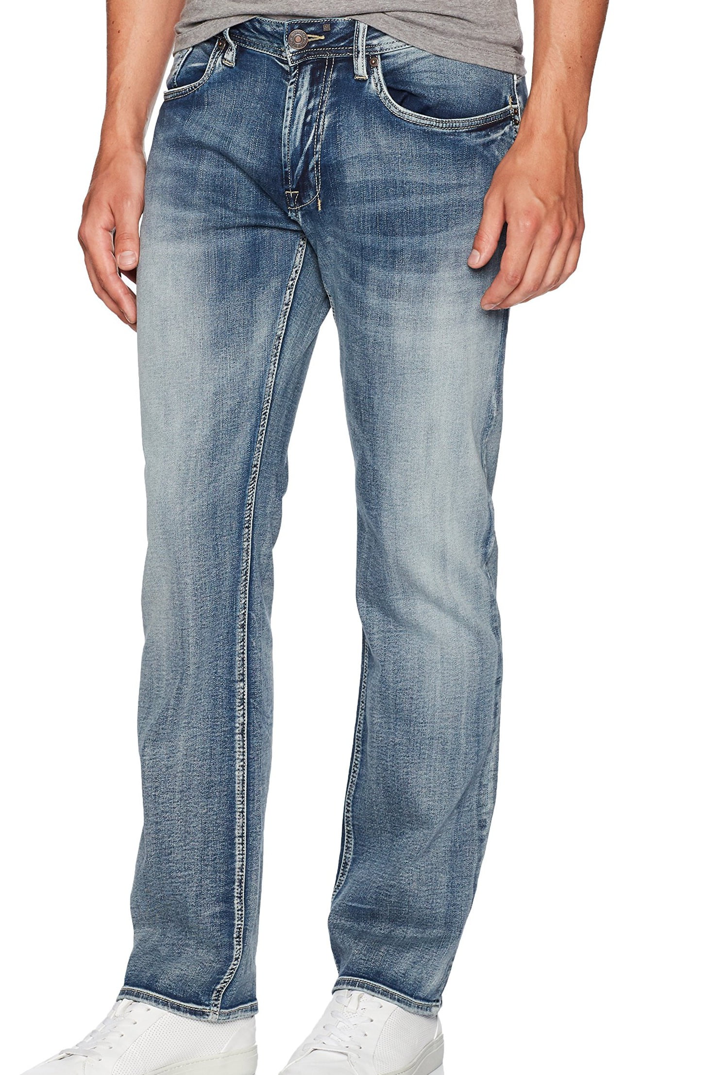 Buffalo Jeans - Mens Jean Classic Straight Leg Stretch 36 - Walmart.com ...