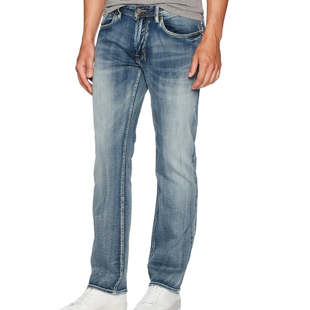 Buffalo Jeans Mens Jean Classic Straight Leg Stretch 36