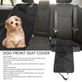 thumbnail image 4 of Alfombrilla Delantera Para Coche Para Mascotas, Resistente A Los Arañazos, Tela Oxford Suave, Antideslizante, Funda Para Asiento Delantero Para , Protección Completa Para, 4 of 7