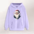 thumbnail image 2 of WILLBEST Sudadera de Mujer con Estampado Navideño, Cuello Redondo y Manga Larga, Estilo Casual y Holgado XX-Grande, 2 of 3