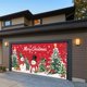 thumbnail image 5 of Banner navideño para puerta de garaje de Avdjesfny de 6,7 x 5 pies, decoración navideña para exteriores, cubiertas para puertas de garaje navideñas, fondo de pared, decoración para interiores y, 5 of 6