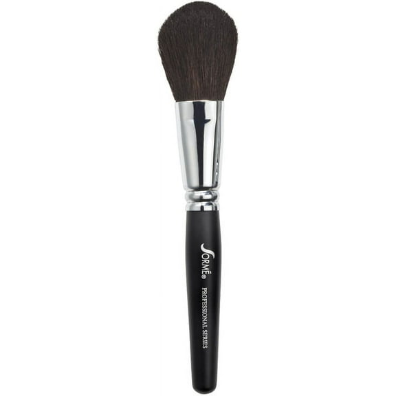 Option : Powder Brush #950 , Sorme Cosmetics Powder Brush, hair scalp beauty - Pack of 1 w/ SLEEKSHOP 3-in-1 Comb-Brush