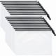 thumbnail image 1 of 18 Pcs A4 Plastic Envelopes (Black, A4 Letter Size), Transparent Mesh D, 1 of 5