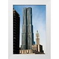 thumbnail image 3 of Erin Berzel 4x24 White Modern Wood Framed Wall Art Titled - Beekman Tower, 3 of 5