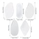 thumbnail image 5 of Jumpingount Herramientas de pedicura Lima de pies profesional Kit de cuidado de pies agrietados Escofina Removedores de piel muerta Hombres Mujeres Rallador Juegos de manicura tipo 4 Jumpingount CE015293-04, 5 of 6