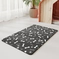 thumbnail image 4 of Pet Placemat Silicone Non-slip and Waterproof Medium Pure Black-M, 4 of 5