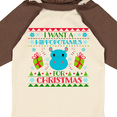 thumbnail image 4 of Inktastic I Want a Hippopotamus for Christmas Cute Ugly Sweater Boys or Girls Long Sleeve Baby Bodysuit, 4 of 5