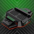 thumbnail image 3 of Soporte de ventilador de refrigeración Ndcxsfigh con base de carga de controlador dual de luz RGB para Xbox Series S, 3 of 9