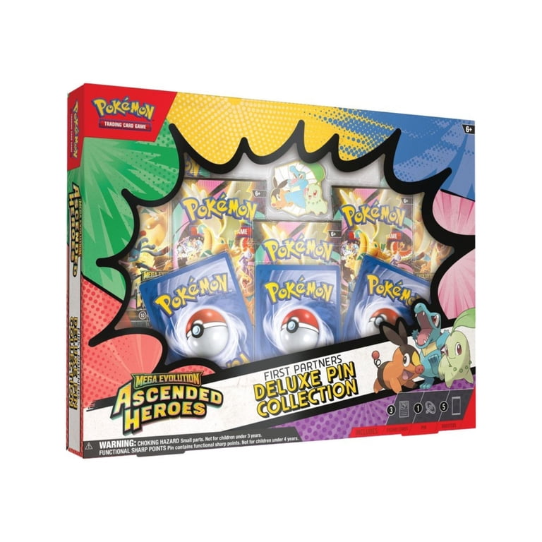 ポケモンカードゲーム ASCENDED HEROES セット Pokemon TCG Ascended Heroes First Partners Deluxe Pin Collection