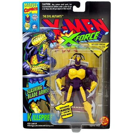 X-Men X Force Evil Mutants Killspree Slashing Blade Arms Action Figure Toy Biz