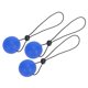 thumbnail image 4 of 3 uds. De silicona para apretar la mano, bola para apretar, muñeca, dedo, masaje, ejercitador, alivio del estrés, entrenamiento físico, azul, 30 grados, 4 of 5