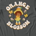 thumbnail image 3 of Strawberry Shortcake Orange Blossom Vintage Floral Men's T Shirt (Charcoal, S-XXXL), 3 of 4