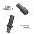 thumbnail image 3 of ELAYARD 1Set Pneumatic Air Hammer Bit Set Grey with Solid and Semi Hollow Rivet Heads Smoothing Chisel Drift Punch, 3 of 6