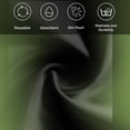 thumbnail image 5 of Dark Sea Green Black Ombre Cloth Napkins, Modern Gradient Abstract Art Washable and Reusable Dinner Napkins Set of 6, Table Napkin for Kitchen Party Birthday Wedding Hotel Housewarming 20"x20", 5 of 8