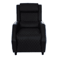 thumbnail image 1 of Sillón Reposet EKE Life Home Inclinable Comodo Cuero Sintetico NEGRO, 1 of 4
