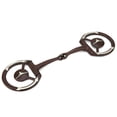thumbnail image 1 of Equestrian Loose Ring, D-Ring,  Stainless Steel Brown For Long Time Use, 1 of 8