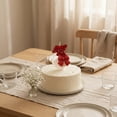 thumbnail image 5 of Bougie Chiffre à Nœud Rouge, Décoration de Gâteau d'Anniversaire, Fournitures de Fête Rouges, Bougie Festive, Bougie d'Anniversaire pour Gâteau, Bougies Chiffres à Nœud Rouge, Décoration de Dessus de Gâteau pour Fête d'Anniversaire, Nœud E Numéro 3, 5 of 5