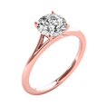 thumbnail image 2 of Aone 0.9 Carat Lab Grown Diamond Wedding & Engagement Rose Gold Ring for Women, 2 of 5
