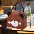 thumbnail image 5 of Lunch Bag Insulated Tote Bag, Lunch Cool Bag Thermal Lunch Organizer, Foldable Picnic Bags, Portable Thermal Cooler Bag for Work Outdoor Travel Picnic, 5 of 7