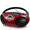 Red, variant on SINGING WOOD 030B Portable CD Player Boombox with Bluetooth for Home AM FM Stereo Radio, Aux Line in, Headphone Jack, Supported AC or Battery Powered (Starlight Blue)