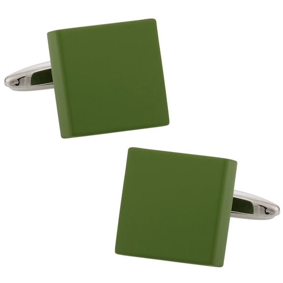 Green Cufflinks by Cuff-Daddy