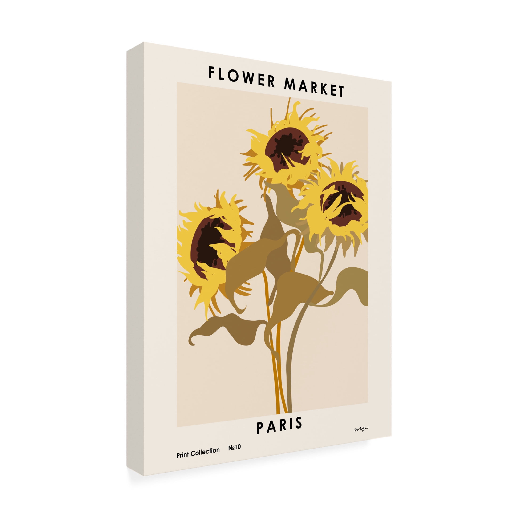 Trademark Fine Art NKTN Flower Market. Paris Canvas Wall Art