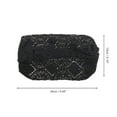 thumbnail image 2 of Unique Bargains Women's 1pc Fashion Wide Headwrap 8.66"x5.12" Black, 2 of 5