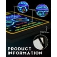 thumbnail image 5 of Drsoum Video Game Room Decor for Boys Gaming Wall Art Neon for Teenage Boy Ready to Hang 8x10in4pcs Natural Framed, 5 of 8