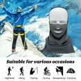 thumbnail image 4 of LJNYFDC Cycling Face Shield Cycling Face Guard Breathable Sweat Absorption Windproof Adjustable Winter Warm Face Protector Cover, 4 of 6