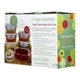 thumbnail image 5 of Sage Spoonfuls Tough Glass Baby Food Storage Containers, 6-Pack (4oz) Borosilicate Glass Baby Food Storage Containers With Snap-On Lids, Leakproof Baby Food Jars, for Infants and Babies, Freezer Safe, 5 of 8