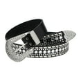 thumbnail image 2 of fenteer Women Rhinestone Belt Accessories Waistband Pin Buckle for Jeans Pants Skirt black, 2 of 8