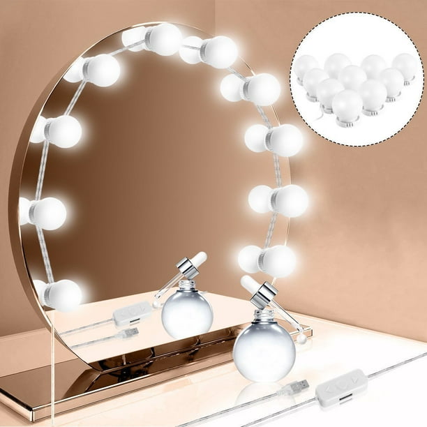 Vanity Mirror Light For Beauty Hollywood Style Led Vanity Mirror Lights Kit With 10 Dimmable 