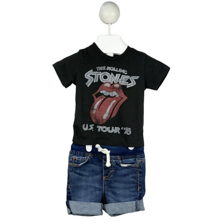 

Pre-Owned My Little Outfit Shirt and Shorts 18-24 Months