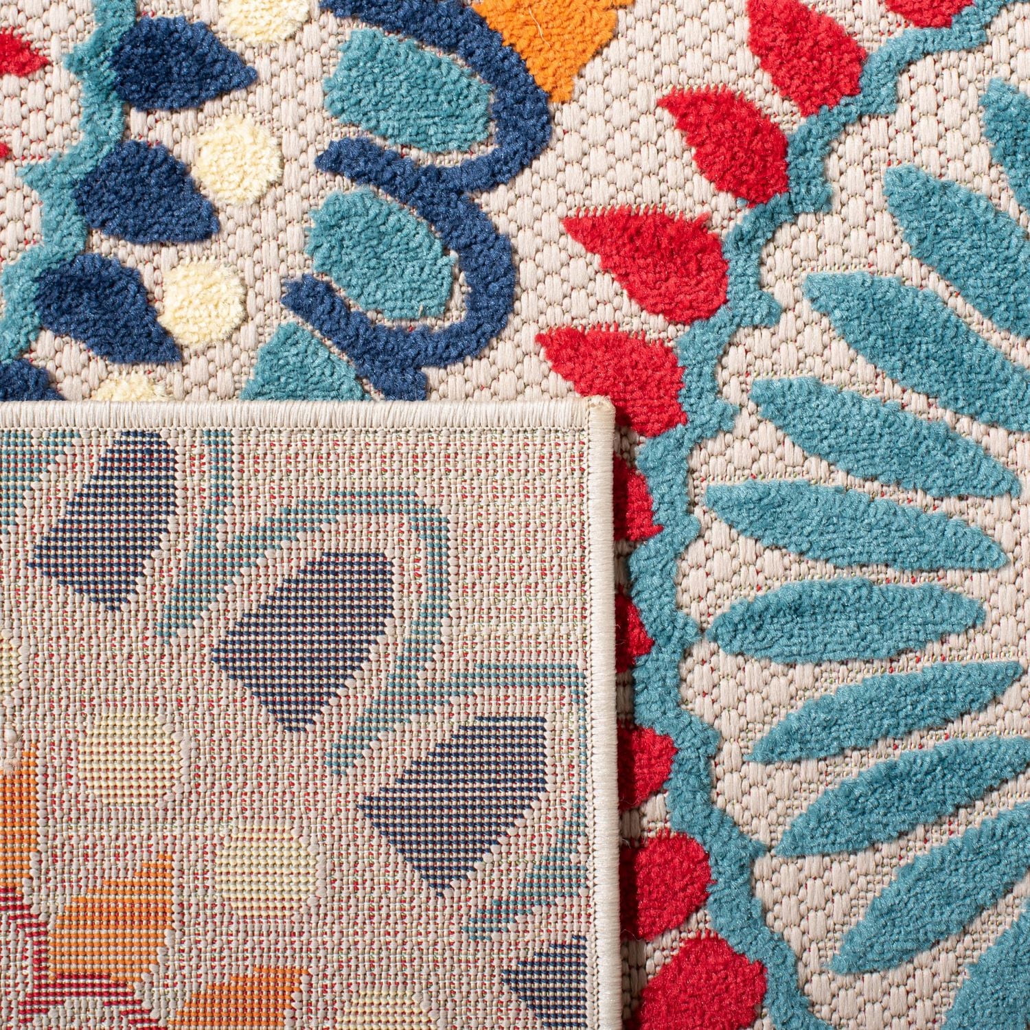 SAFAVIEH Cabana Marina Suzani Outdoor Area Rug