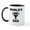 White/Black Inside, variant on CafePress - World's #2 Dad Mug - 11 oz Ceramic Mug - Novelty Coffee Tea Cup