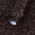 thumbnail image 2 of (2 pack) Abyssaly Brown Peel and Stick Wallpaper 15.7"×118", Thicken Modern Textured Embossed Wallpaper Self-Adhesive Removable Vinyl Contact Paper, 2 of 9