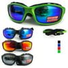 Kitesurfing Kiteboarding Men Sunglasses Sports Black UV400 Fashion Shades Wrap !