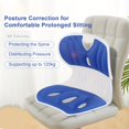thumbnail image 3 of Chair Waist Cushion, Perfect For Students & Children - Improves Posture & Reduces Tiredness At Office, 3 of 4