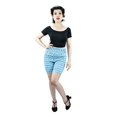 thumbnail image 1 of Malco Modes Jaime Pettipants, Style N21, Shorts de disfraz de mujer, Bragas con volantes sexy, Shorts de baile con encaje (Azul claro, Medio) Malco Modes N21-LB-MED, 1 of 1