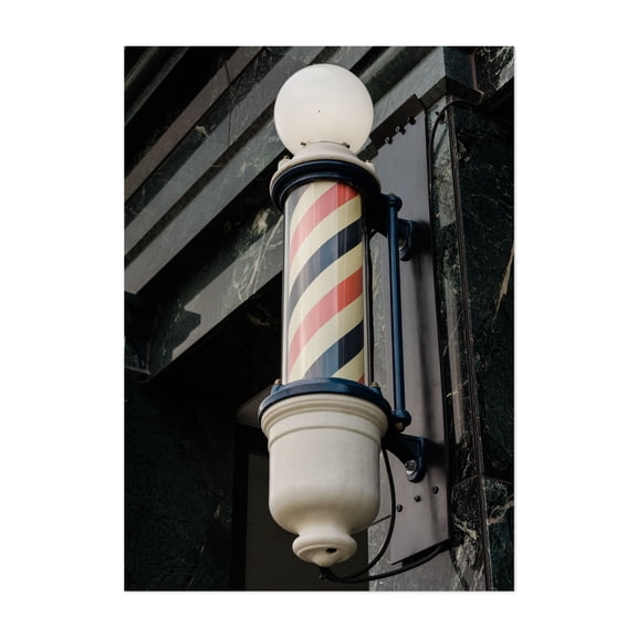 Barber, Rutland - Rutland Vermont Photography Unframed Wall Art Print 5 x 7 inches