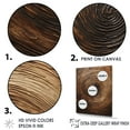 thumbnail image 3 of Designart "Calm Current Spiral In Brown I" Abstract Spirals Wall Art Prints, 3 of 7