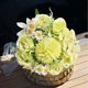 thumbnail image 5 of Ramo de peonías de seda artificial flores falsas ramo de novia y decoración para el hogar, 5 of 6